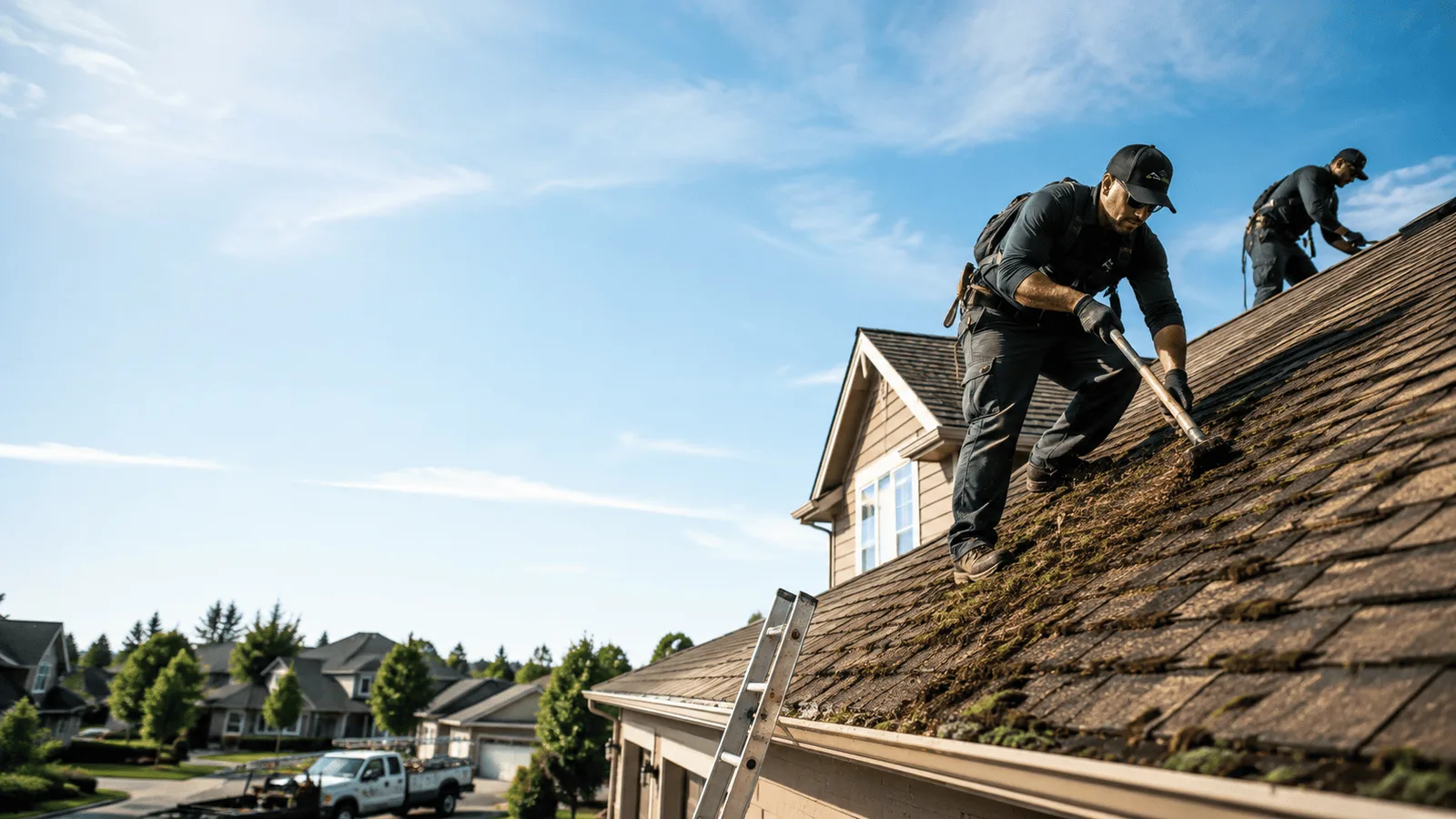 Roof Moss Removal in Roll, AZ near me